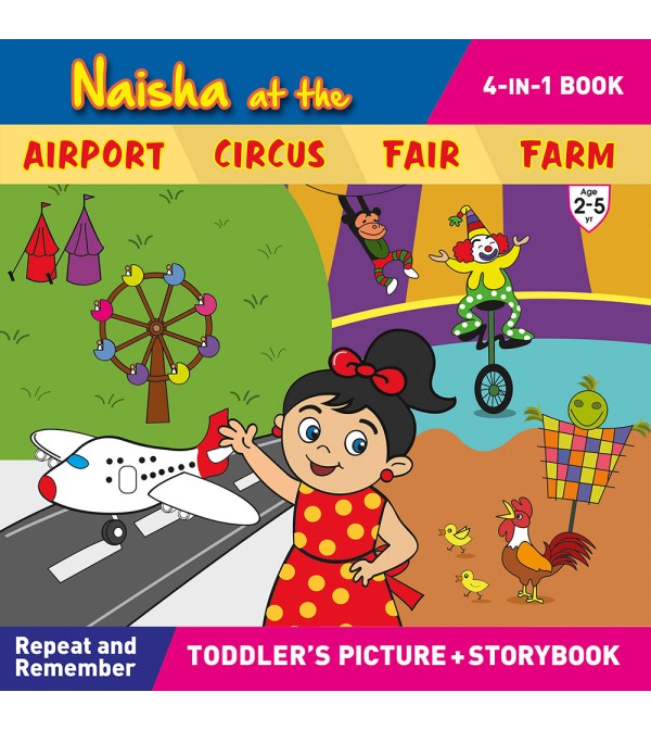 Naisha at the Airport, Circus, Fair, Farm {4in1}