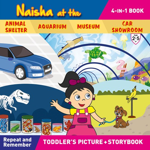 Naisha at the Animal Shelter,Aquarium,Museum,Car {4in1}