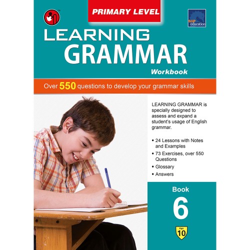 Learning Grammar Workbook Primary Level 6