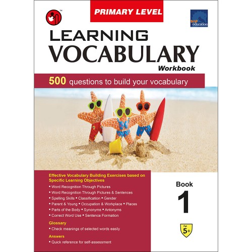Learning Vocabulary Workbook Primary Level 1