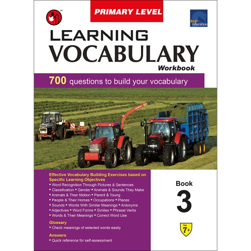 Learning Vocabulary Workbook Primary Level 3