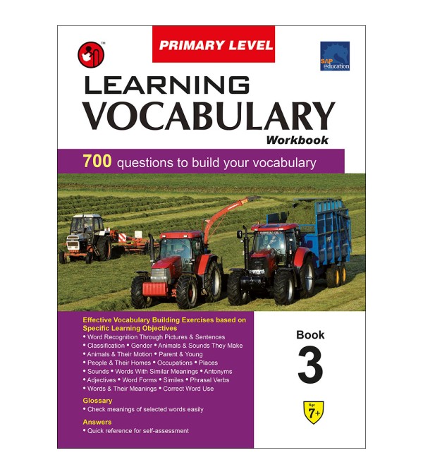 Learning Vocabulary Workbook Primary Level 3