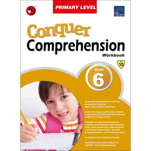 Conquer Comprehension Workbook Level 6