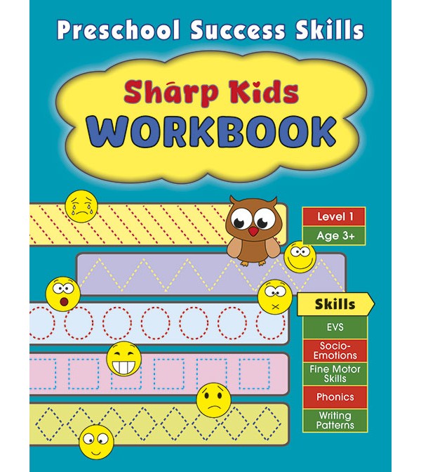 Preschool Success Skills Sharp Kids Workbook (Level 1)