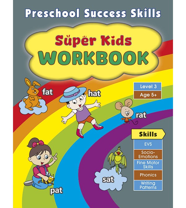 Preschool Success Skills Super Kids Workbook (Level 3)