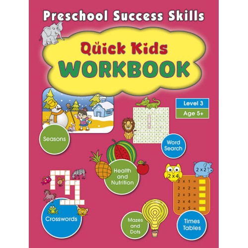 Preschool Success Skills Quick Kids Workbook (Level 3)