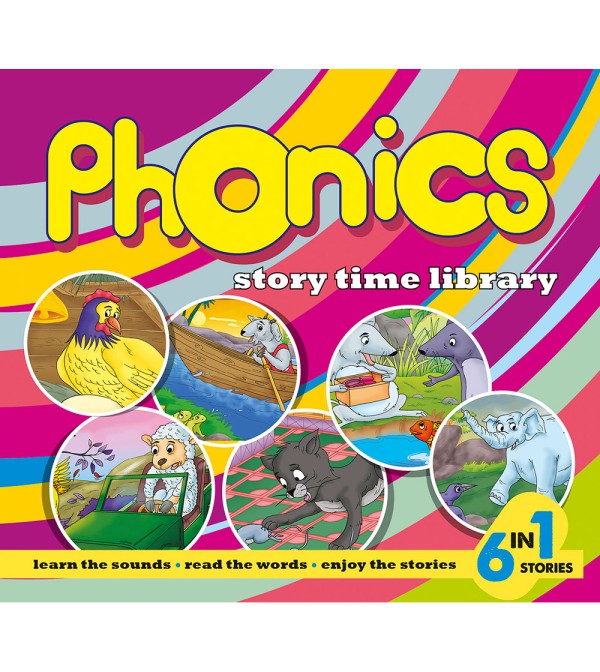 Phonics Story Time Library {6 in 1} {Yellow}