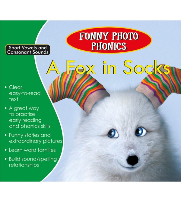 Funny Photo Phonics A Fox in Socks