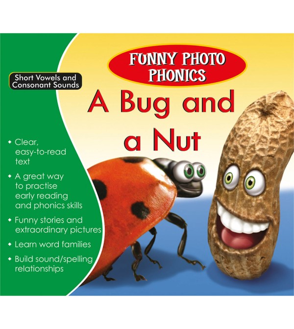 Funny Photo Phonics A Bug and a Nut