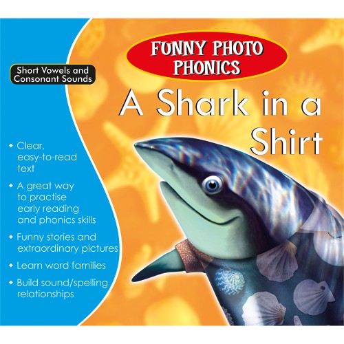 Funny Photo Phonics A Shark in a Shirt