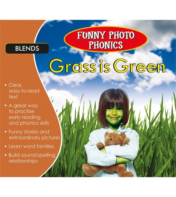 Funny Photo Phonics Grass is Green