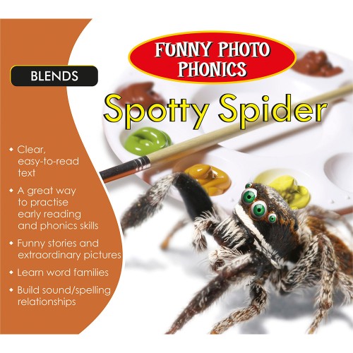 Funny Photo Phonics Spotty Spider