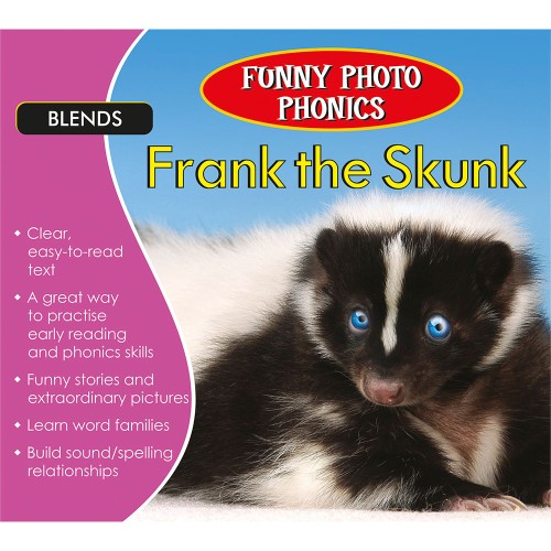 Funny Photo Phonics Frank the Skunk