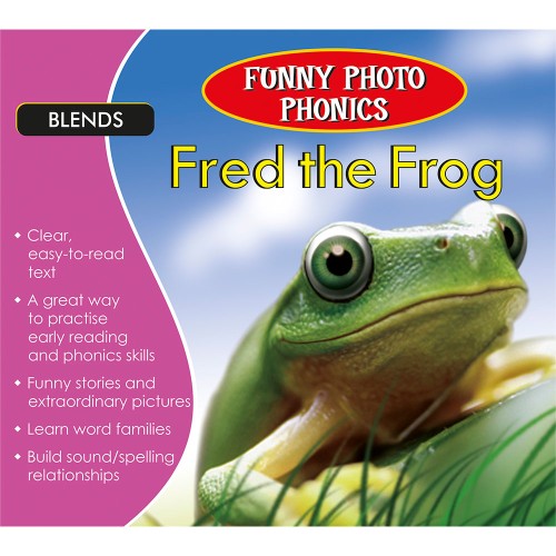 Funny Photo Phonics Fred the Frog