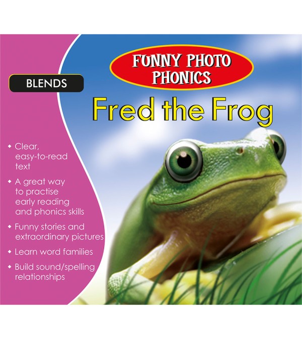 Funny Photo Phonics Fred the Frog
