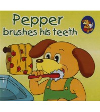 Pepper Brushes His Teeth