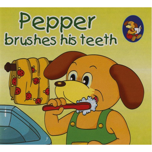 Pepper Brushes His Teeth