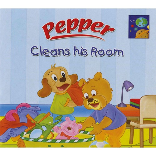 Pepper Cleans his Room