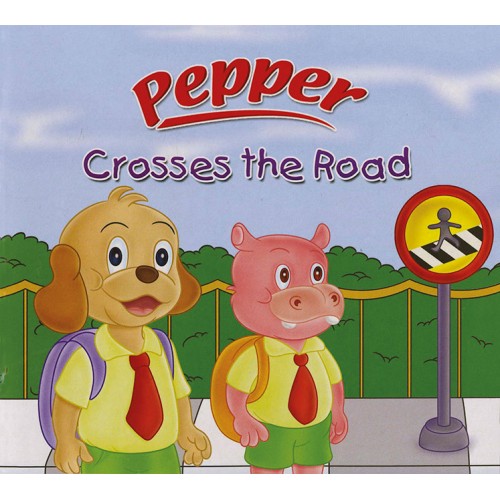 Pepper Crosses the Road