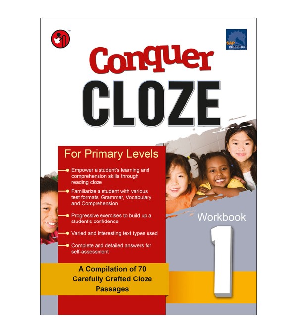 SAP Conquer Cloze for Primary Levels Workbook Series