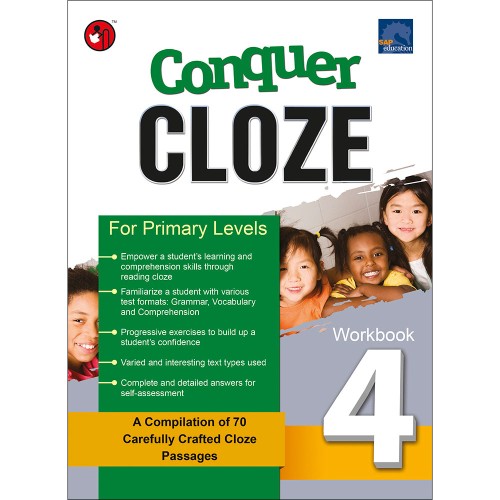 Conquer Cloze For Primary Level Workbook 4