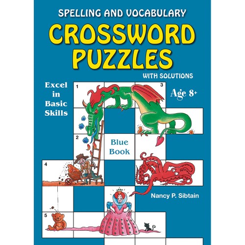 Spelling and Vocabulary Crossword Puzzles {Blue Book}