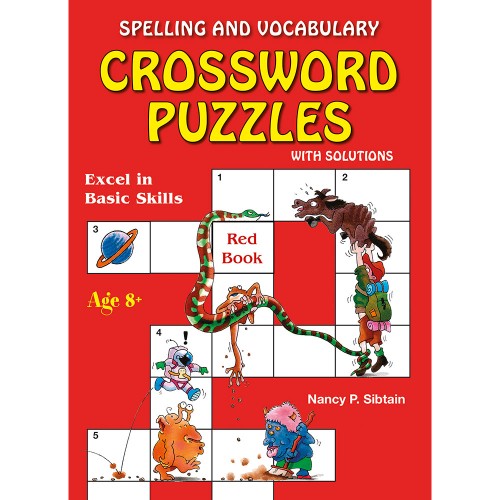 Spelling and Vocabulary Crossword Puzzles {Red Book}