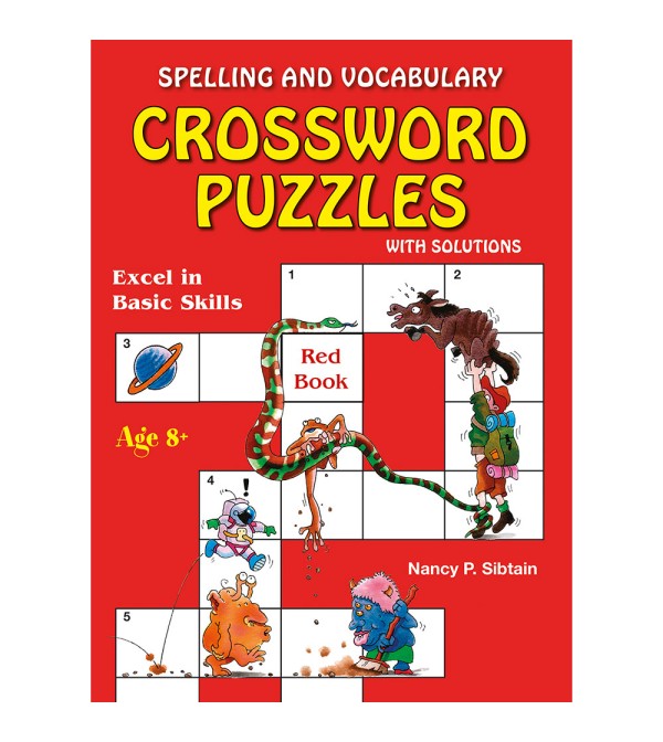 Spelling and Vocabulary Crossword Puzzles {Red Book}