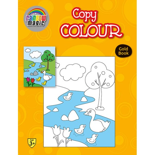 Rainbow Magic Copy Colour (Gold Book)