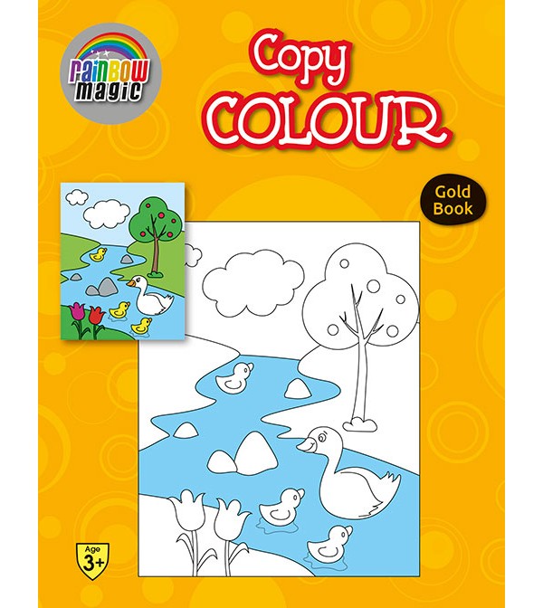 Rainbow Magic Copy Colour (Gold Book)