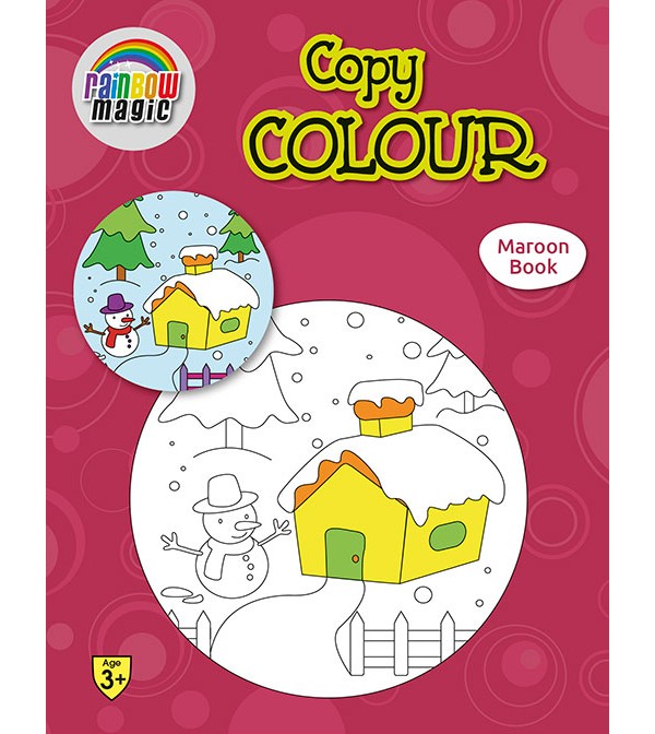 Rainbow Magic Copy Colour (Maroon Book)