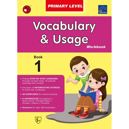 Vocabulary & Usage Workbook Primary Level 1