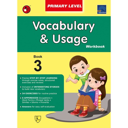 Vocabulary & Usage Workbook Primary Level 3