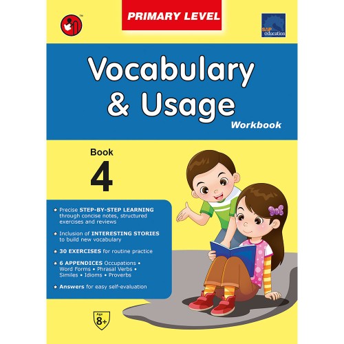 Vocabulary & Usage Workbook Primary Level 4