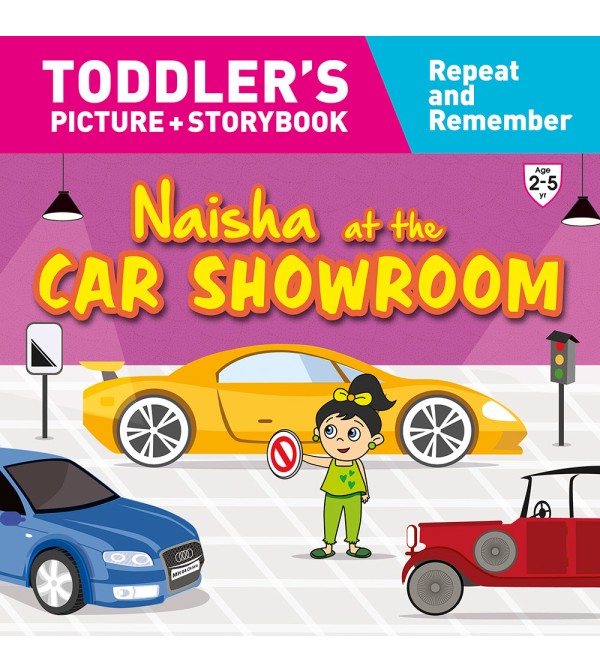 Naisha at the Car Showroom