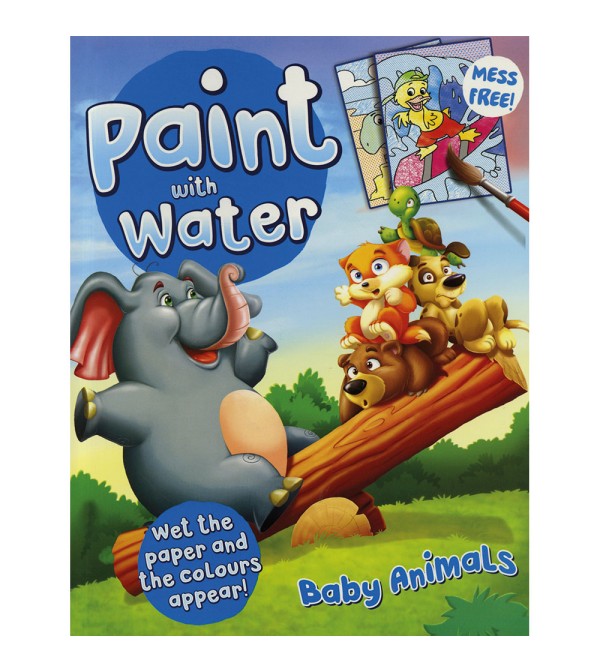 Paint with Water Baby Animals