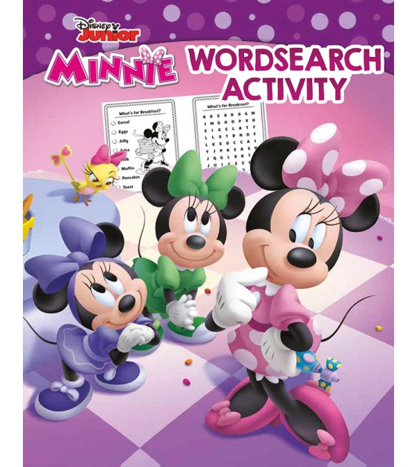 Disney Junior Minnie Wordsearch Activity