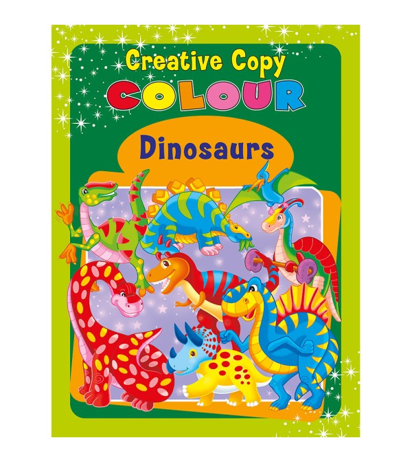 Creative Copy Colour Dinosaurs