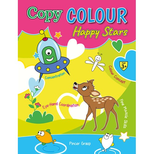 Copy Colour Happy Stars
