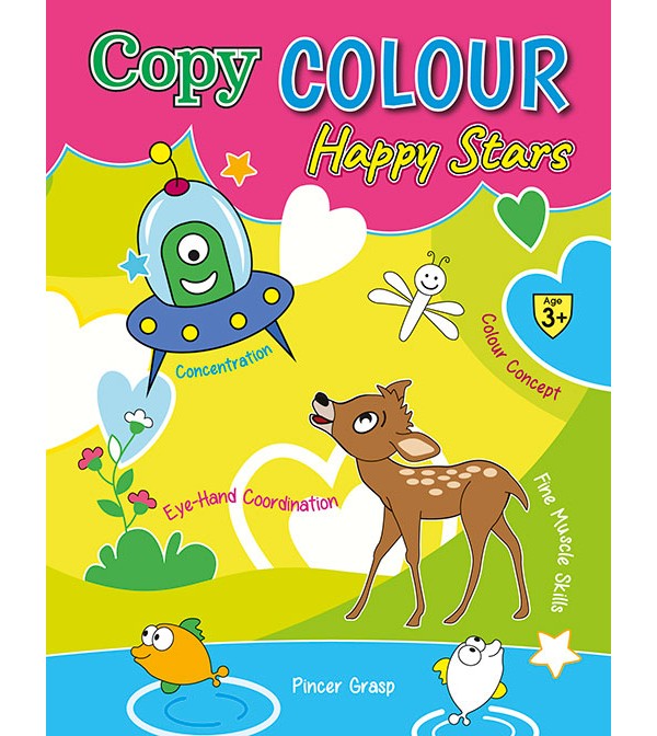 Copy Colour Happy Stars